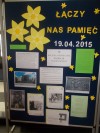 Uczniowie Szkoły Podstawowej z Oddziałami Integracyjnymi nr 1 im. Karola Miarki w Lędzinach wzięli udział w akcji „Żonkile” upamiętniającej rocznicę powstania w Getcie Warszawskim