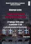 Zaproszenie na wykład Alojzego Lysko 