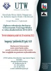 Trwają zapisy na Uniwersytet Trzeciego Wieku