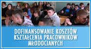 Dofinansowanie kosztów kształcenia pracowników młodocianych